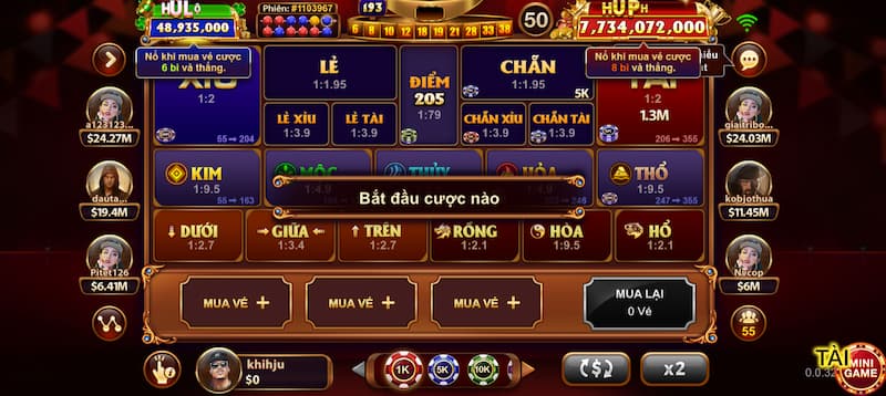 Keno Lộc Phát Sunwin